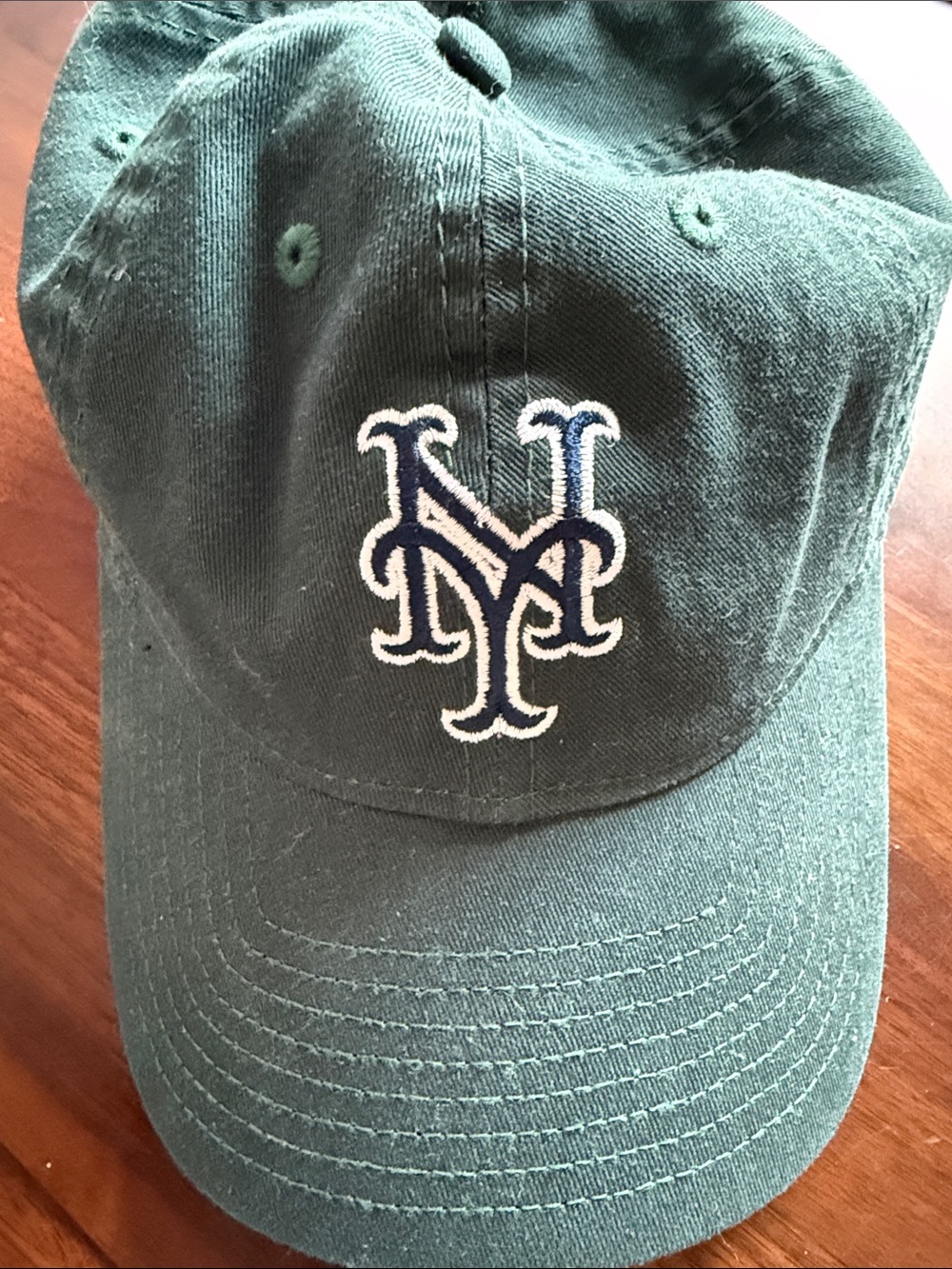 Aimé leon dore - Green Baseball Cap with Embroidered NY Logo